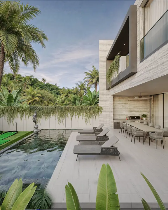 Pool garden, No:01
